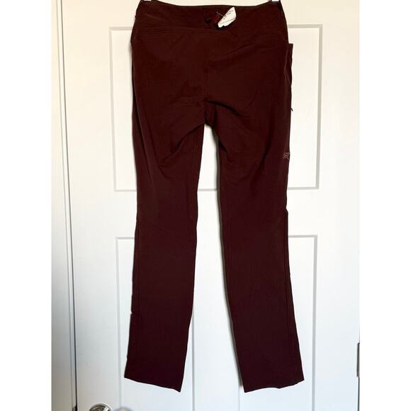 NWT ARC’TERYX Creston AR Pant Womens Burgandy Size 0 - Picture 4 of 9
